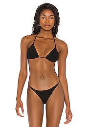 Nookie Carnivale Underwire Bikini Top In Silver Revolve