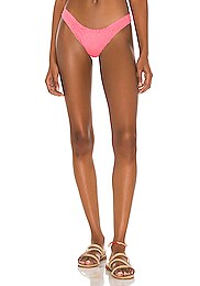 Vix Swimwear Ella String Cheeky Bikini Bottom In Tahiti Revolve