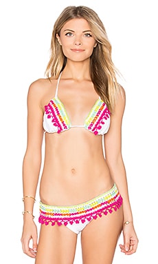 Anna Kosturova Astral Nomad Bikini Top In White Sorbet REVOLVE