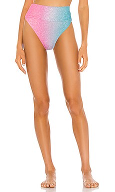 Beach Riot Highway Bikini Bottom In Blue Pink Ombre Revolve