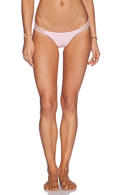 Bettinis Smocked Heart Bikini Bottom In Pink Revolve