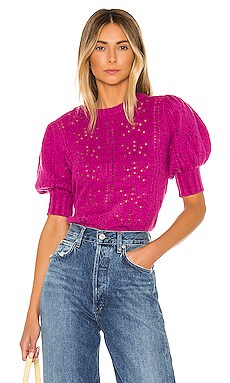 Джемпер с рукавами фонариком brooke - For Love & Lemons, Фиолетовый, Вырез лодочкой
Джемпер с рукавами фонариком brooke - For Love & Lemons, Фиолетовый, Вырез лодочкой