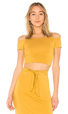 Укороченный топ lola - House of Harlow 1960, Металлический золотой, С открытым плечом
Укороченный топ lola - House of Harlow 1960, Металлический золотой, С открытым плечом