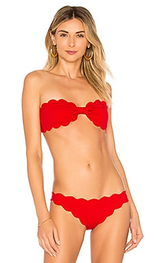 Marysia Swim Antibes Bikini Top In Red Revolve