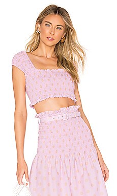 Блузка smocked - NICHOLAS, Розовый, Короткий рукав 
Блузка smocked - NICHOLAS, Розовый, Короткий рукав