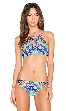 Nanette Lepore Coral Reef Tapestry Stargazer Bikini Top In Multi REVOLVE