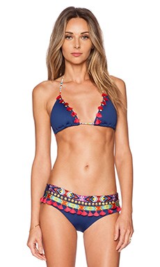 Ondademar Triangle Bikini Top In Mistyque Revolve