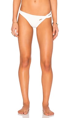 Skye Staghorn Cross Bikini Bottom In Montego Revolve