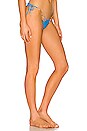 Beach Bunny Kinsley Tie Side Bikini Bottom In Blue Sea REVOLVE