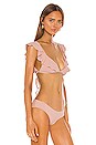 Eberjey Pique Graziela Bikini Top In Misty Rose Revolve