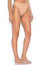 Frankies Bikinis Jenna Ribbed Bikini Bottom In Sand Revolve