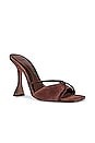 JLO Jennifer Lopez X REVOLVE Metro Mule In Dark Chocolate REVOLVE