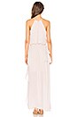 Krisa Halter Wrap Ruffle Maxi Dress In Radiance Revolve