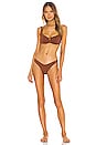 Lspace Camellia Underwire Bikini Top In Tobacco Revolve