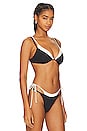 Lspace X Revolve Zendaya Bikini Top In Black Cream Revolve