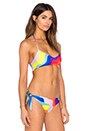 Mara Hoffman Basketweave Bikini Top In Auralight Revolve