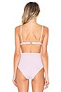 Mara Hoffman Astrid Bikini Top In Pastel Pink REVOLVE