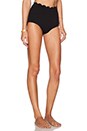 Marysia Swim Palm Springs High Waist Bikini Bottom In Black REVOLVE