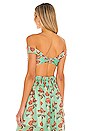 Patbo Seashell Off The Shoulder Bikini Top In Sea Green Revolve