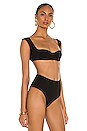 Tropic Of C South Pacific Bikini Top In Black REVOLVE