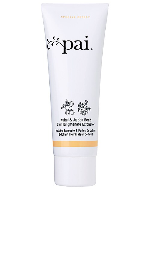 pai skincare kukui and jojoba bead skin brightening exfoliator