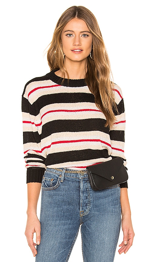 Tularosa Robbins Sweater In Nude Black Stripe REVOLVE