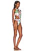 Agua Bendita X REVOLVE Tutti One Piece Bikini In White Floral REVOLVE