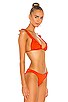 Eberjey Grayson Bikini Top In Spicy Orange Revolve