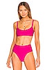 L Space Jess Bikini Top In Bougainvillea Revolve