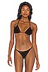 Nookie X REVOLVE Slide Triangle Bikini Top In Black Lurex REVOLVE