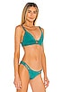 Vitamin A Neutra Bikini Top In Emerald Ecolux Revolve