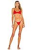 Vix Swimwear String Cheeky Bikini Bottom In Red Pepper REVOLVE