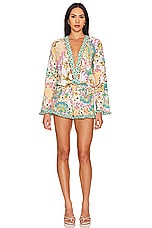 Agua Bendita X Revolve Larissa Romper In Shan Floral REVOLVE