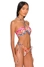 Agua Bendita Belly Bikini Top In Rioja Multi REVOLVE