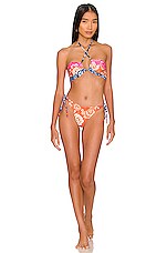 Agua Bendita Tammy Reversible Bikini Bottom In Rioja Multi Revolve