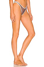 Adam Selman Sport French Cut Bikini Bottom In Micro Leopard REVOLVE