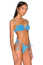 Bananhot Emelie Bikini Top In Light Blue Revolve