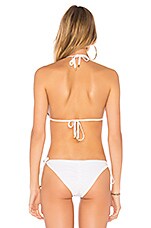 Beach Bunny Hard Summer Bikini Top In White Revolve