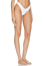 Beach Riot Vanessa Bikini Bottom In White Revolve