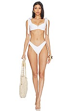 BEACH RIOT Vanessa Bikini Bottom In White REVOLVE