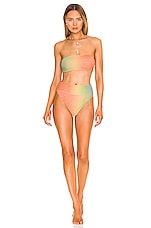 Beach Riot Kelsey Bikini Top In Desert Ombre Shimmer Revolve