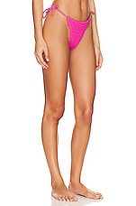 Cleonie Peninsula Bikini Bottom In Barbie Revolve