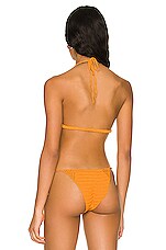 Cult Gaia Alivia Bikini Top In Marigold REVOLVE