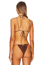 Cult Gaia Anoki Bikini Top In Tavern REVOLVE