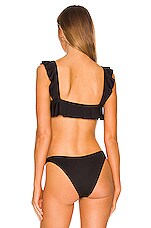 Eberjey So Solid Jane Bikini Top In Black Revolve