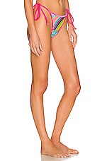 Frankies Bikinis Hazel Shine Bikini Bottom In Rainbow Swirl REVOLVE