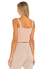 Free People Solid Rib Brami In Almond REVOLVE