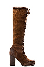 Frye Parker Moc Tall Boot In Brown Revolve