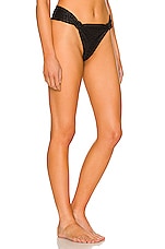 God Save Queens Rosie Bikini Bottom In Black Revolve