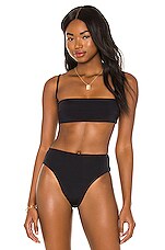 HAIGHT Marcella Bikini Top In Black REVOLVE